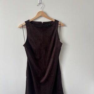 Sincerely Jules Dark Brown Mini Dress
